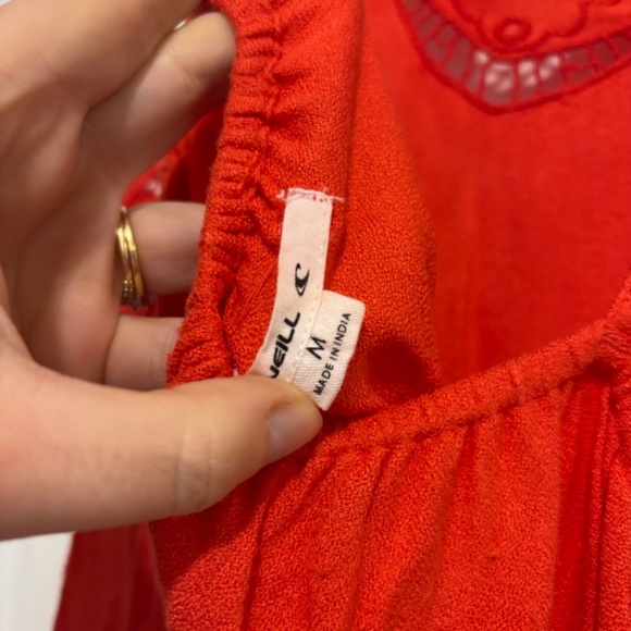 O’Neill Red Callahan Shift Dress - Picture 10 of 10